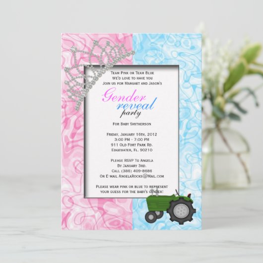 Geslacht Uitnodiging van partij openbaar maken (Staand voorkant)