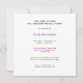 Geslacht Uitnodiging voor baby's (Voorkant)