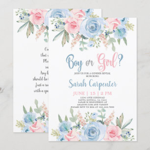 Geslacht van jongen of meisjes kaart