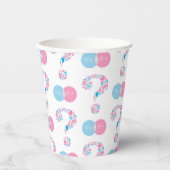 Geslacht van jongen of meisjes papieren bekers (Voorkant)