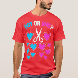 Geslacht van jongen of meisjes t-shirt