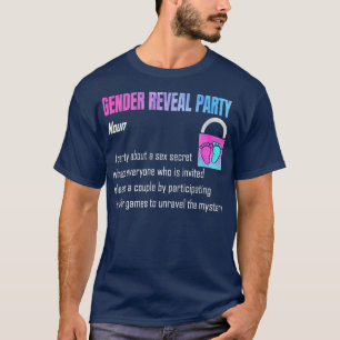 Geslacht van mannen en vrouwen t-shirt