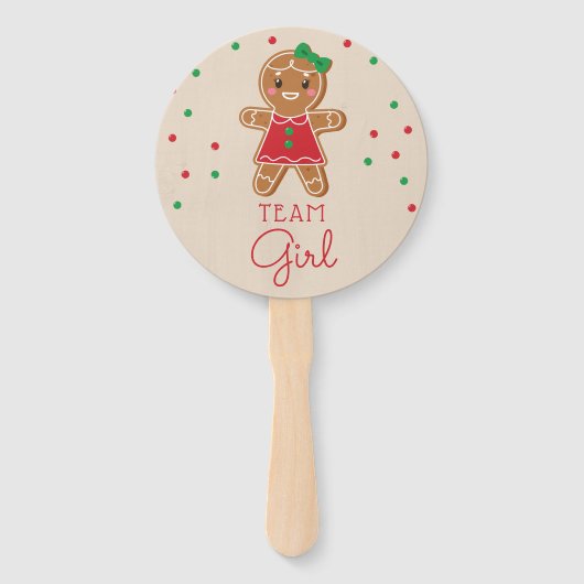 Geslacht Verhaal kerstmis met ontbijt Handwaaier (Voorkant)