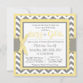 Geslacht Verhalen Afdrukpartij Owl Chevron Kaart (Achterkant)