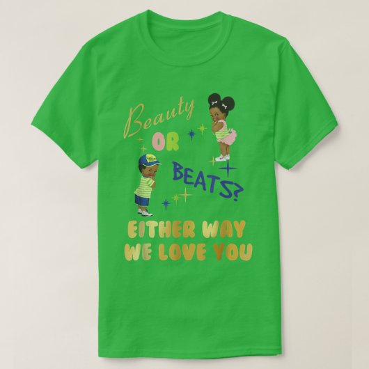 Geslacht Vers prins of prinses T-shirt (Design voorkant)