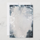 Geslacht Winterbos Dierenholiday Kaart (Achterkant)