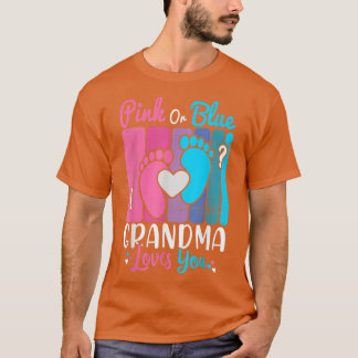 Geslacht Zwangerschap Roze of Blauwe oma-liefhebbe T-shirt