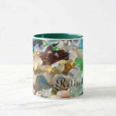 Geslachte cadeaus Zeeglachtsglas Koffieknollen doo Mok (Midden)