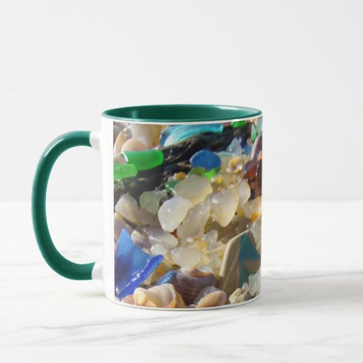 Geslachte cadeaus Zeeglachtsglas Koffieknollen doo Mok (Links)