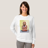 Geslachte figuur, eventueel een vroegste t-shirt (Voorkant volledig)