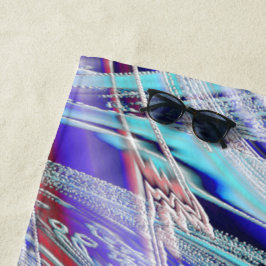 Geslachte gekruiste vogelveren strandlaken