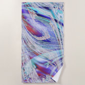 Geslachte gekruiste vogelveren strandlaken (Voorkant)