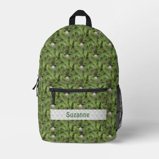 Geslachte kippen en kippen Natuur op maat Bedrukte Rugzak (Voorkant)