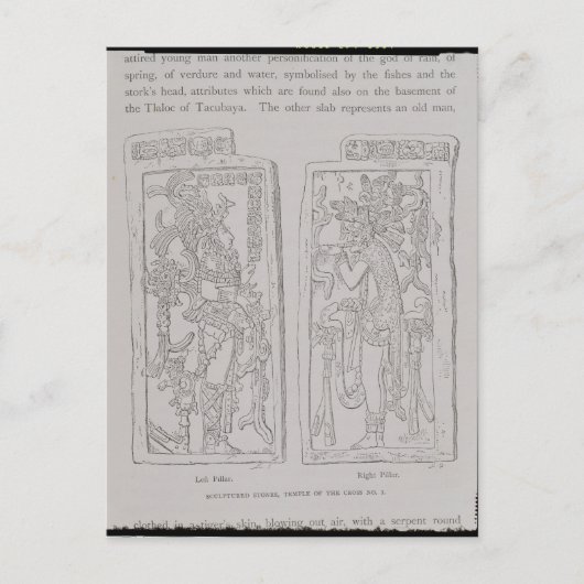 Geslachte Stenen uit de 'Temple of the' Briefkaart (Voorkant)