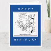 Geslachtsherschikking Klinische Cartoon Kaart (Voorkant)