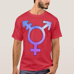 Geslachtsneutraal teken 2 t-shirt