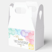 Geslachtsneutrale Baby shower gunstbox Bedankdoosjes (Geopend)
