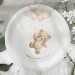 Geslachtsneutrale Baby shower voor vroegtijdige wa Papieren Bordje<br><div class="desc">Maak je klaar voor een hartverwarmend feest met PixeliaCreations' 'We Can Barly Wait' thema baby shower papieren borden! Maak kennis met een schattige waterverf teddybeer, compleet met een charmant lint om zijn nek en het vastklemmen van ballonnen, deze borden voegen een vleugje zoetheid en grilligheid toe aan je speciale dag....</div>