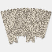 Geslachtsneutrale babyshower luipaardprint popcorn bedankdoosjes (Ongevouwen)