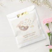 Geslachtsneutrale Barly Wait Moon Star Sleepy Beer Bedankzakje (Gezegeld)