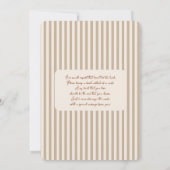 Geslachtsneutrale Beer Babyshower Kaart (Achterkant)