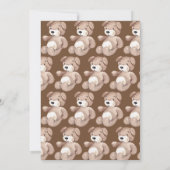 Geslachtsneutrale Boho | BABY SHOWER WATERVERF Kaart (Achterkant)