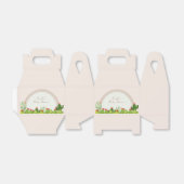 Geslachtsneutrale Boho cactus archa Baby shower Bedankdoosjes (Uitgevouwen)
