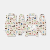 Geslachtsneutrale  kinderspeelgoed Baby shower Bedankdoosjes (Uitgevouwen)