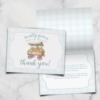 Geslachtsneutrale lokaal geteelde Baby shower vouw