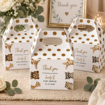 Geslachtsneutrale Safari Baby Shower