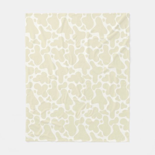 Geslachtsonafhankelijk cadeauverpakking | Beige ko Fleece Deken (Voorkant)