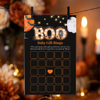 Geslachtsonbekend Een Klein Boe Halloween Bingo Sp