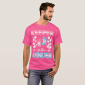 Geslachtsonthulling Feest Bewaarder Van Het Geslac T-shirt (Voorkant volledig)