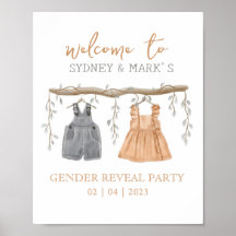 Geslachtsonthulling Feest, Hij of Zij, Welkom, Bab