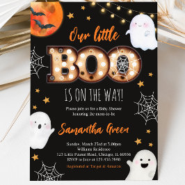 Geslachtsonzijdige 'A Little Boo' Baby Shower Kaart