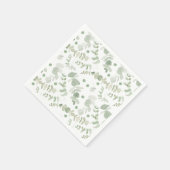 Geslachtsonzijdige baby shower servetten (Hoek)
