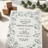 Geslachtsonzijdige babyshower uitnodigingen | Para