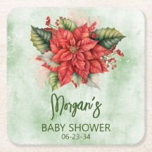 Geslachtsonzijdige Kerst Baby Shower