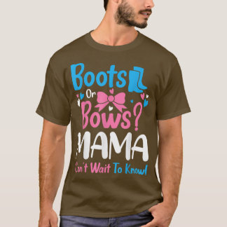 Geslachtsorgaan- en postbodes Baby bekendmaking T-shirt