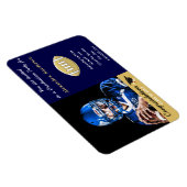 Geslachtsorgaan-navy blue van de fotospeler Footba Magneet (Rechterzijde)