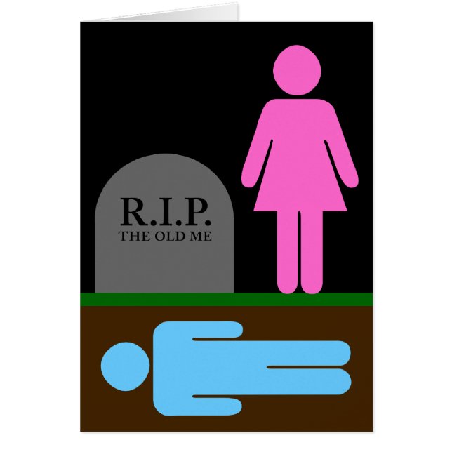 geslachtsverandering aankondiging (Voorkant)