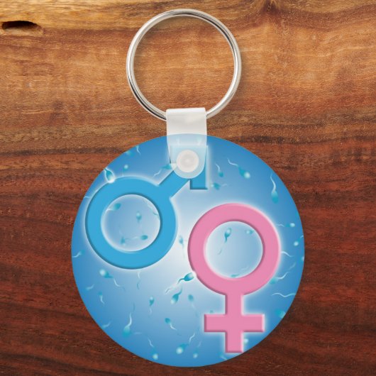 Geslachtswetenschap Sleutelhanger (Voorkant)