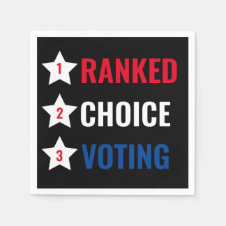 Geslagde keuzevrijheid cocktailservetten met RCV-p Servet