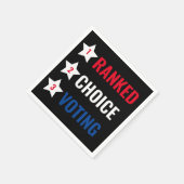 Geslagde keuzevrijheid cocktailservetten met RCV-p Servet (Hoek)