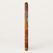 Geslagen koper met patina Case-Mate iPhone case (Achterkant/links)