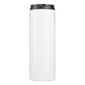 Gesleept Engels Bulldog Dog Owner Thermosbeker (Achterkant)