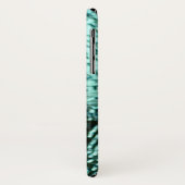 Geslepen glas, blauwgroen Case-Mate iPhone case (Achterkant/links)