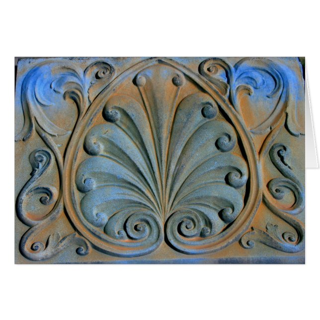 geslepen grafsteenkaart (Voorkant Horizontaal)