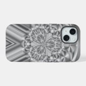 Geslepen Kristallen Klaver iPhone 15 Case (Achterkant horizontaal)