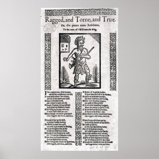 Geslepen of de resolutie van het arme Man Poster (Voorkant)